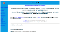 Desktop Screenshot of iucaf.org