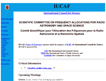 Tablet Screenshot of iucaf.org